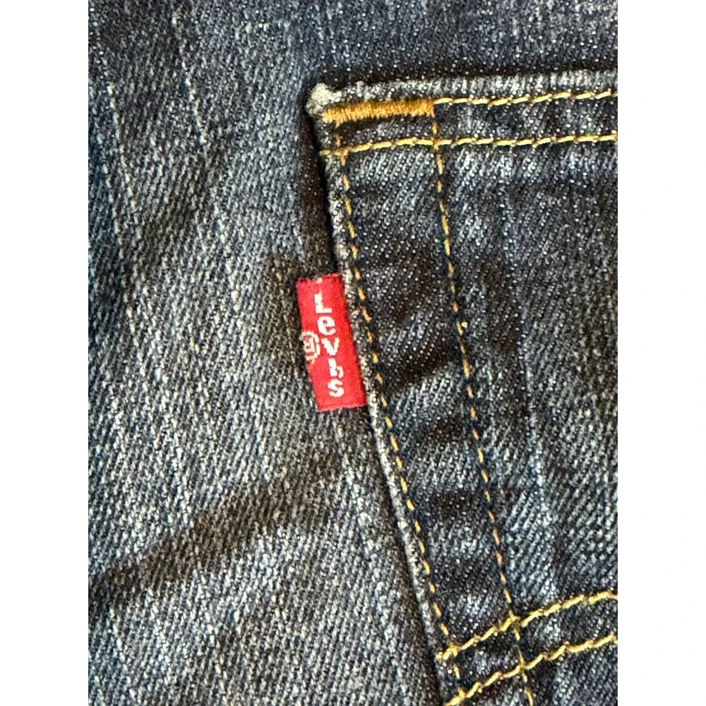 Levis 514 Size 36x30 Mens Dark Wash  Blue Jeans‎ 100% Cotton